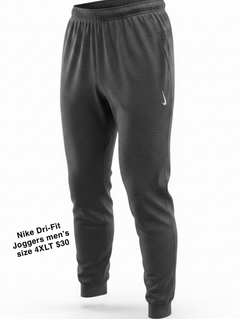 Nike Men's Black Dri-FIT Joggers
